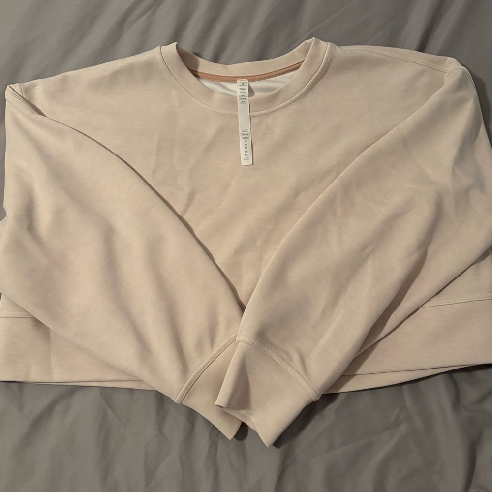 Lululemon Cropped Crewneck Sweatshirt